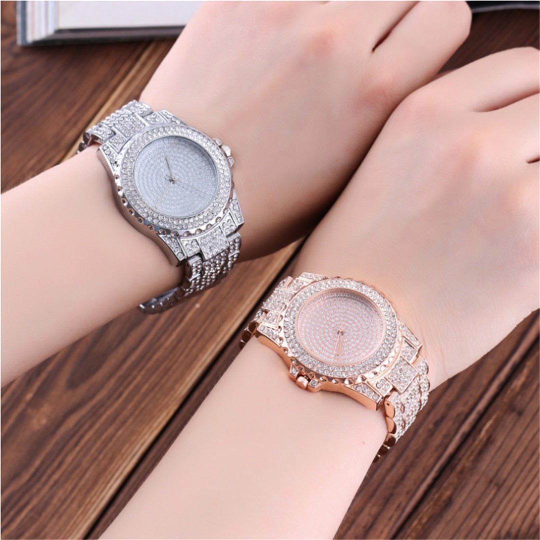 ⌚️💎 Reloj de pulsera de acero juegos tipo diamantes💎⌚️ 💫 atrévete a jugar.