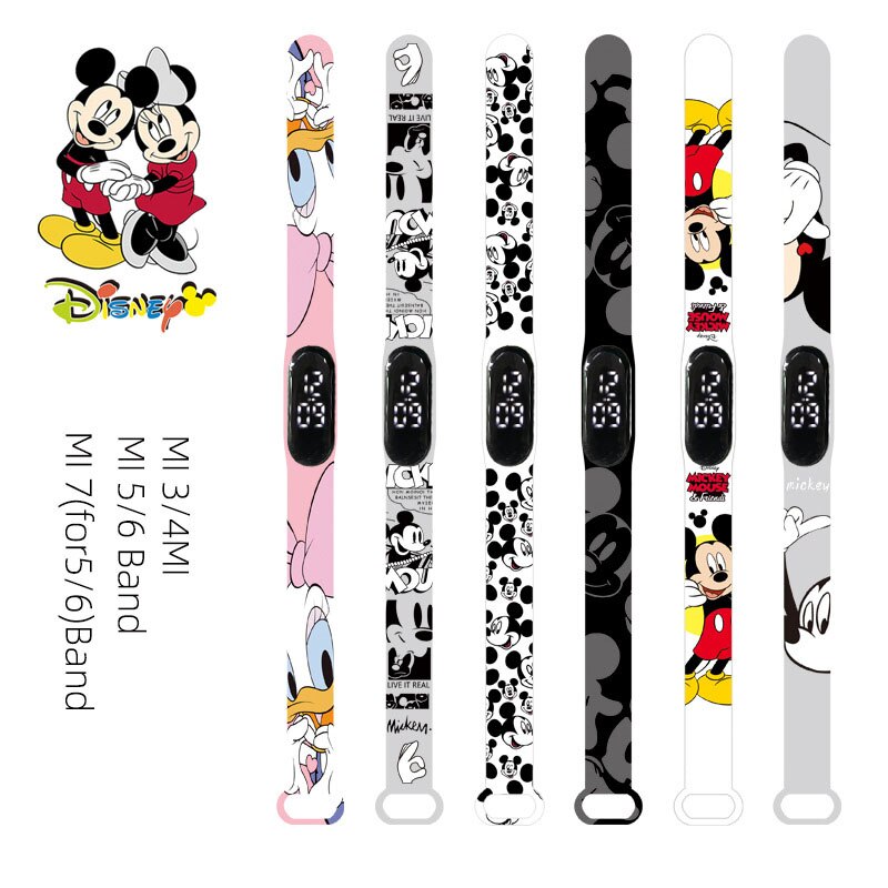 Disney 🌟 ¡Reloj para niños Disney con diseño de Mickey Mouse y Minnie Mouse! 🌟