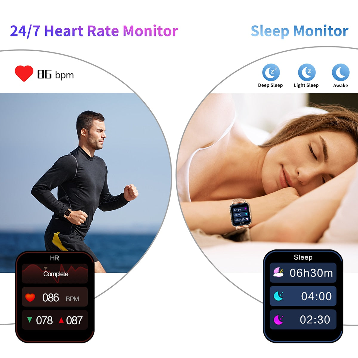 SENBONO para Hombres 💧💦 3ATM Impermeable IP68 🏊‍♂️⌚ Reloj Deportivo de 1.83 pulgadas ⌚️💪 Esferas Personalizadas 🔄💻 Smartwatch para Hombres y Mujeres ⌚️🚺 Compatible con Xiaomi, iOS y Android 📱🤝