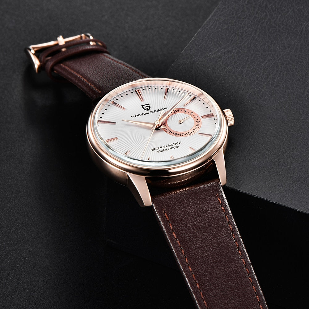 2021 PAGANI DESIGN: Reloj de cuarzo de lujo de alta gama resistente al agua para hombres. Estilo de moda casual y deportivo. Reloj militar ideal para cualquier ocasión. ¡El complemento perfecto para tu look masculino!