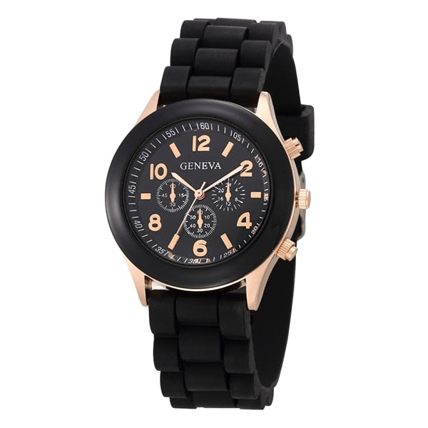 Women Watches 2023 New Fashion Luxury Brand Women's Watch Silicone Strap Quartz Wrist Watch For Female Relogio Feminino Zegarki