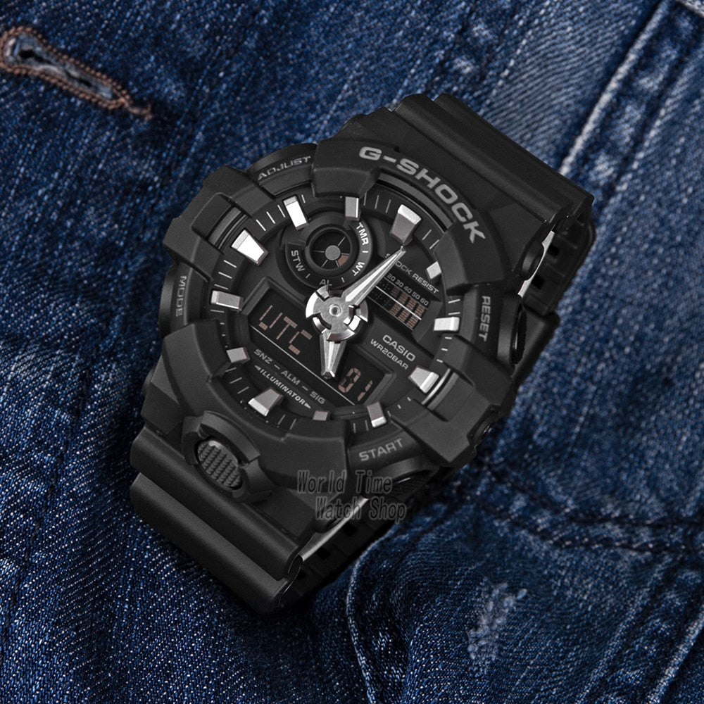 Casio reloj digital para hombre 2021G SHOCK cronógrafo deportivo de cuarzo resistente al agua 200m LED conjunto de lujo militar reloj hombre