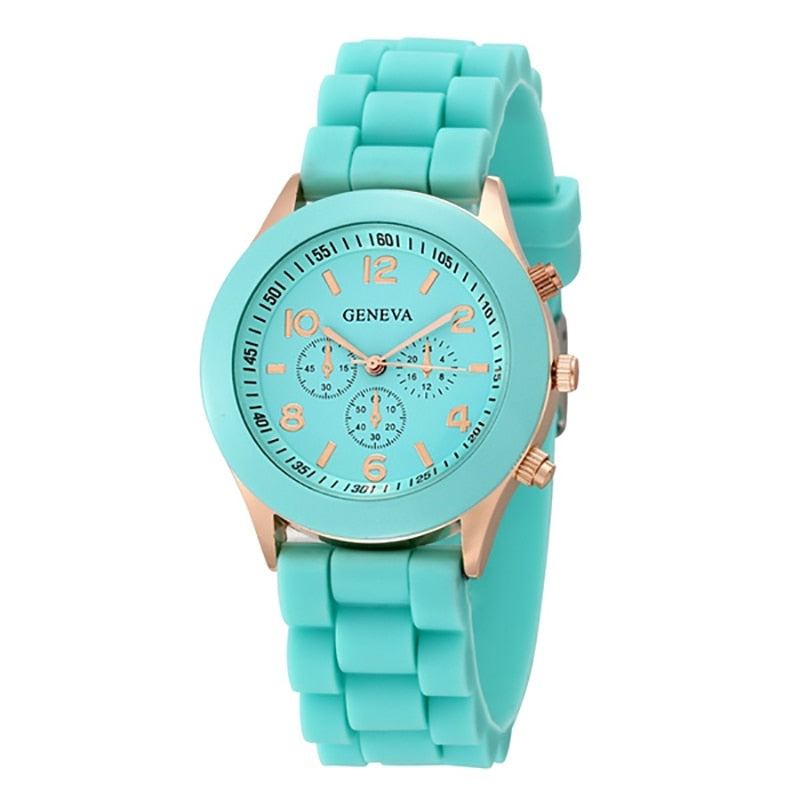 Women Watches 2023 New Fashion Luxury Brand Women's Watch Silicone Strap Quartz Wrist Watch For Female Relogio Feminino Zegarki