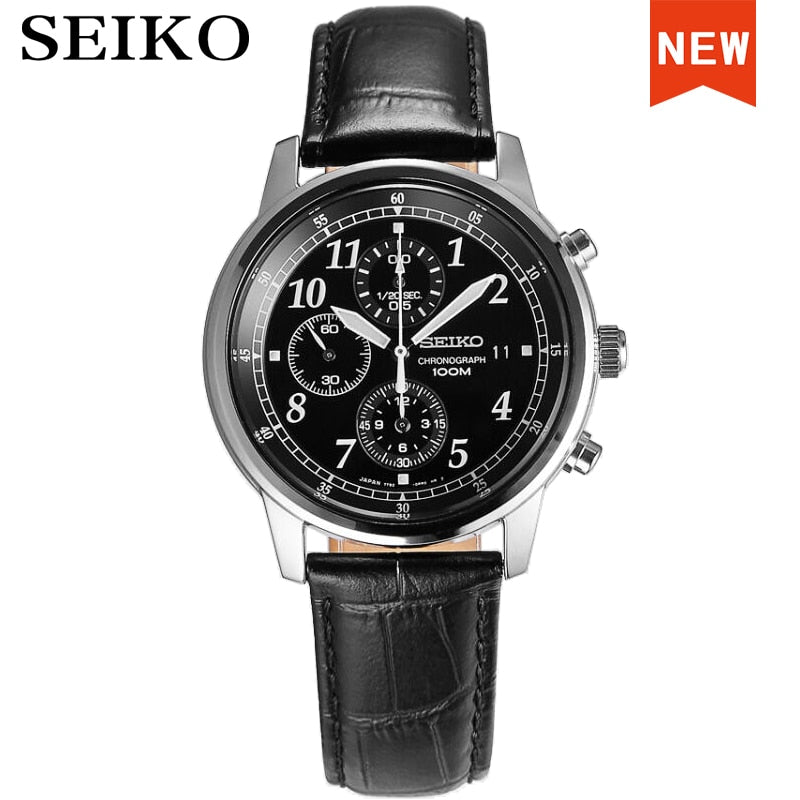 Seiko COLECCION para hombres, marca de lujo, resistente al agua, deportivo, reloj de cuarzo, reloj militar, muchos modelos Sk, SG, SS, SN