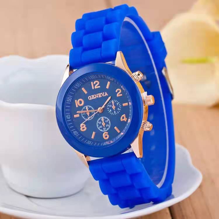 WOKAI ¡NUEVO 2021! Reloj de cuarzo casual con correa de silicona y cristales para mujeres. Disponible en TODOS LOS COLORES 🌈⌚💎 #ModaFemenina #RelojDeCuarzo 👩‍🦰💕