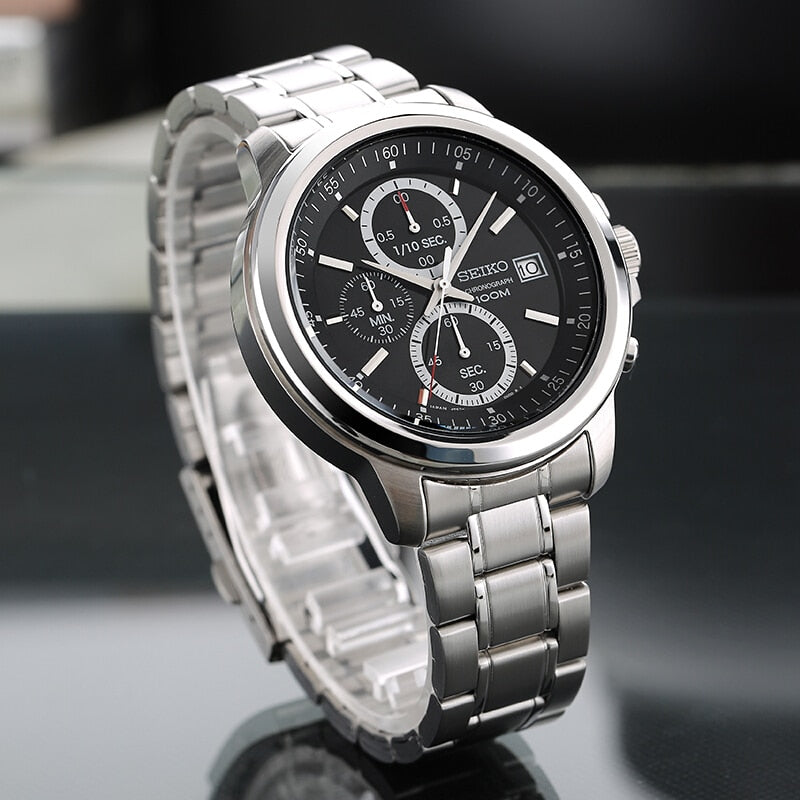 Seiko COLECCION para hombres, marca de lujo, resistente al agua, deportivo, reloj de cuarzo, reloj militar, muchos modelos Sk, SG, SS, SN