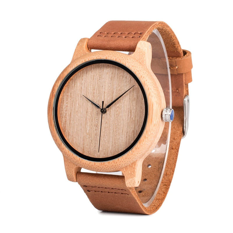 BOBO BIRD madera bamboo hombre y mujer WD Wood Bamboo Watch for Mens