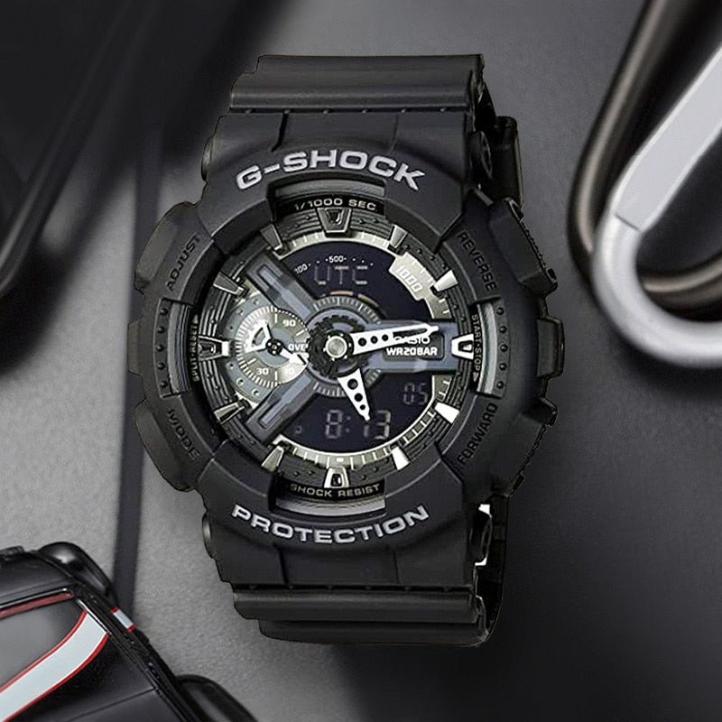 Casio reloj digital para hombre 2021G SHOCK cronógrafo deportivo de cuarzo resistente al agua 200m LED conjunto de lujo militar reloj hombre