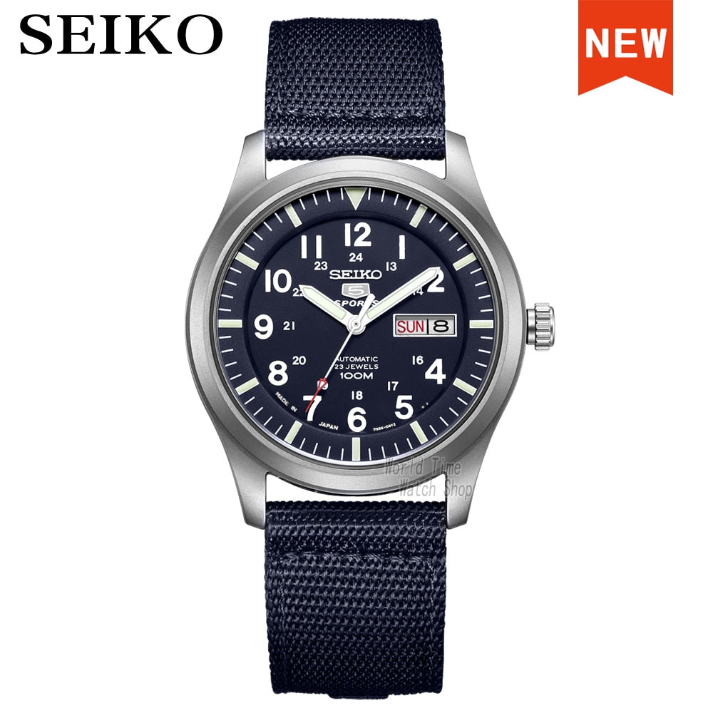 Seiko Reloj Automático para Hombre 5 - Estilo, Funcionalidad y Durabilidad en Uno  🏆