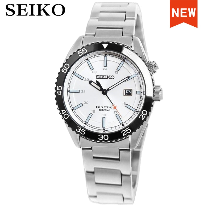 Seiko COLECCION para hombres, marca de lujo, resistente al agua, deportivo, reloj de cuarzo, reloj militar, muchos modelos Sk, SG, SS, SN