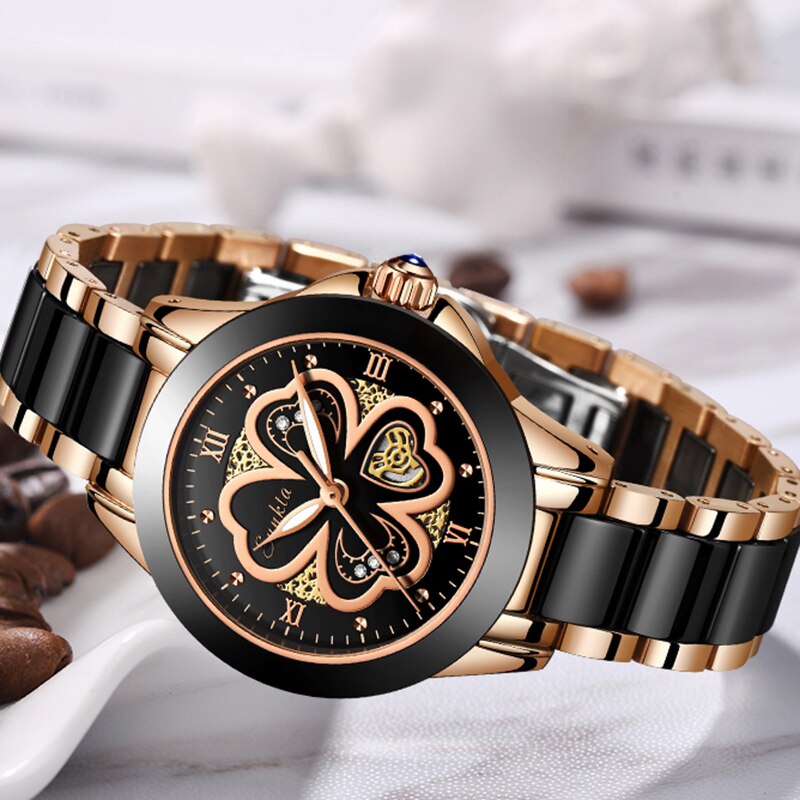 LIGE SUNKTA-Reloj de pulsera de lujo para Mujer 💦🌟✨