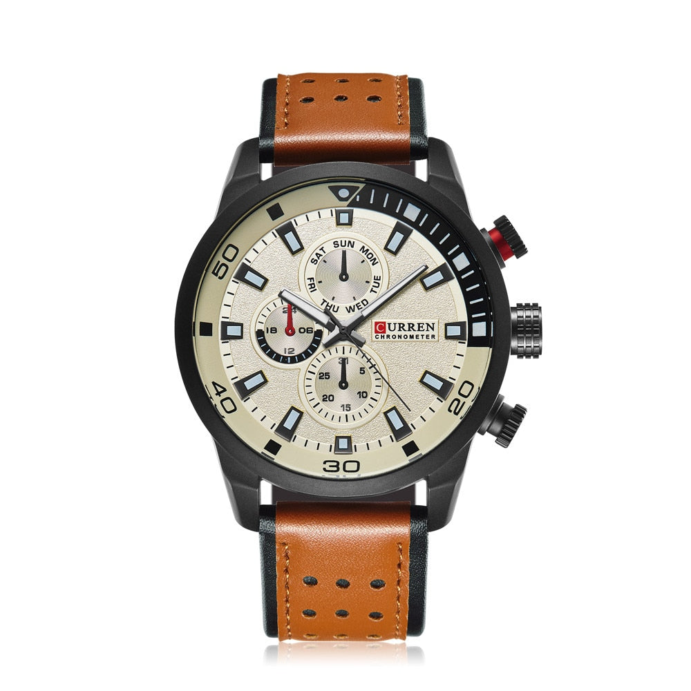 CURREN 2017 para hombres! ⌚️ 🎁 El regalo perfecto para hombres, 🎩 Elegante y sofisticado. ¡Consigue tu reloj CURREN ahora y haz una declaración audaz! 🌟😎