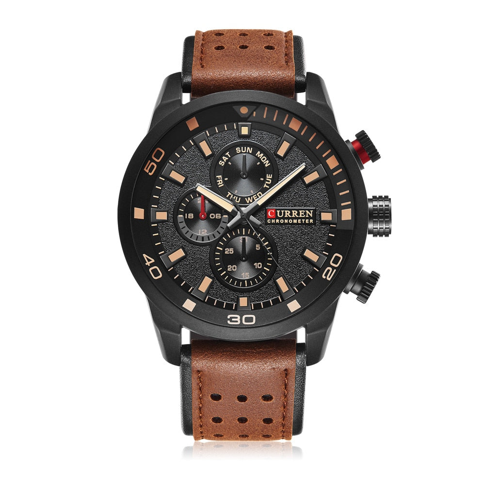 CURREN 2017 para hombres! ⌚️ 🎁 El regalo perfecto para hombres, 🎩 Elegante y sofisticado. ¡Consigue tu reloj CURREN ahora y haz una declaración audaz! 🌟😎