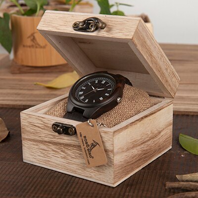 BOBO BIRD - Reloj de Madera   🕰️ modelo W
