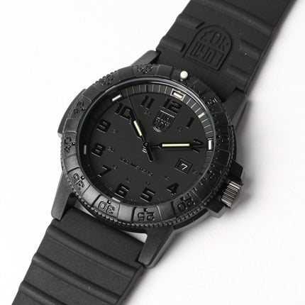 Luminox-reloj analógico de cuarzo para hombre, accesorio Masculino de pulsera resistente al agua con fecha, complemento deportivo de marca de lujo con diseño militar, fabricado en Suiza