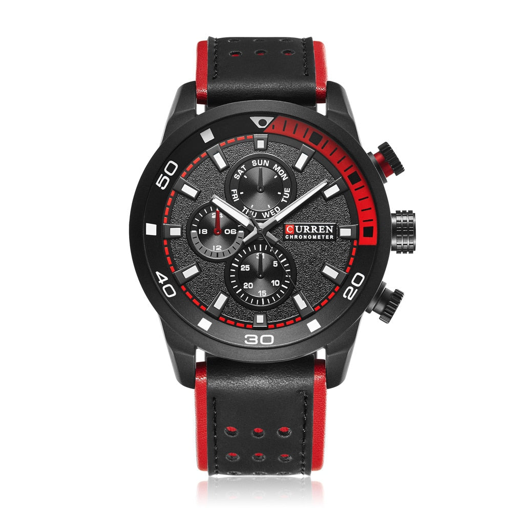 CURREN 2017 para hombres! ⌚️ 🎁 El regalo perfecto para hombres, 🎩 Elegante y sofisticado. ¡Consigue tu reloj CURREN ahora y haz una declaración audaz! 🌟😎