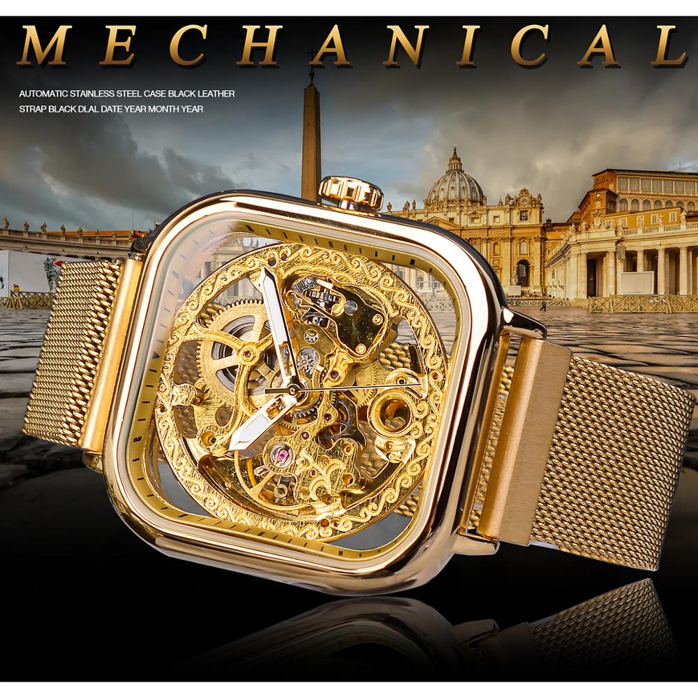 Forsining – Reloj mecánico automático para hombre⌚💎🔥👑
