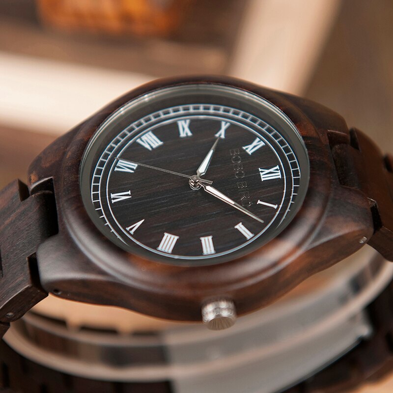 BOBO BIRD - Reloj de Madera   🕰️ modelo W