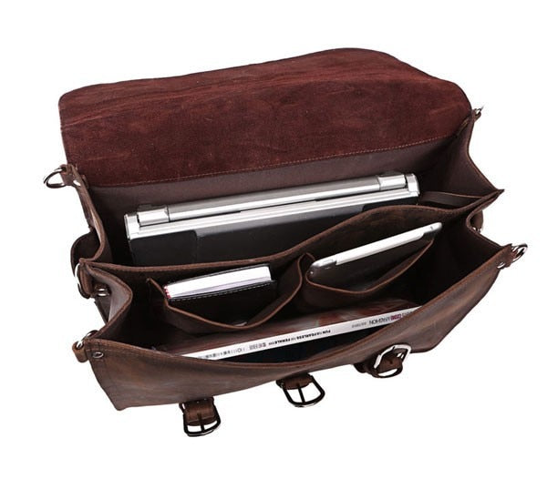 👜 **Crazy Horse-Bolso de Viaje de Piel Auténtica para Hombre** 🌍