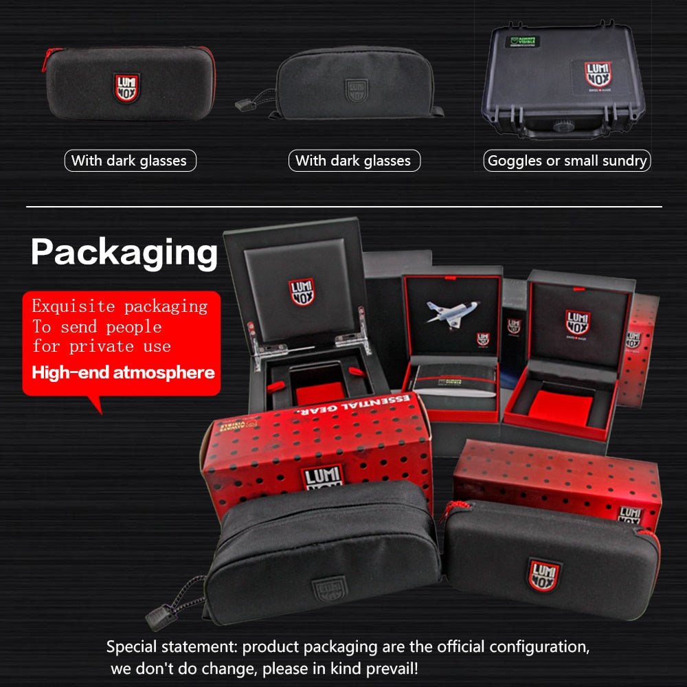 Luminox-reloj analógico de cuarzo para hombre, accesorio Masculino de pulsera resistente al agua con fecha, complemento deportivo de marca de lujo con diseño militar, fabricado en Suiza