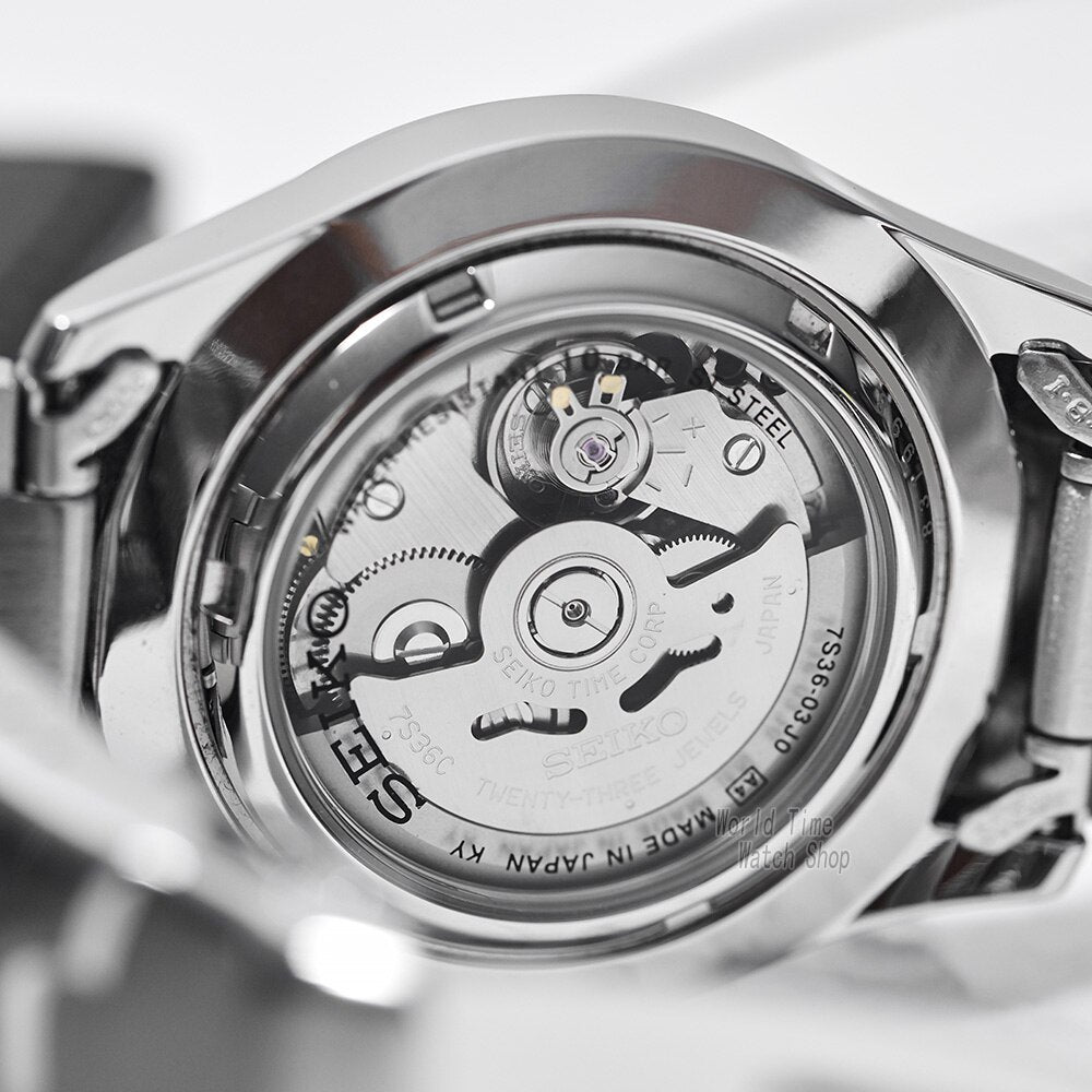 Seiko Reloj Automático para Hombre 5 - Estilo, Funcionalidad y Durabilidad en Uno  🏆