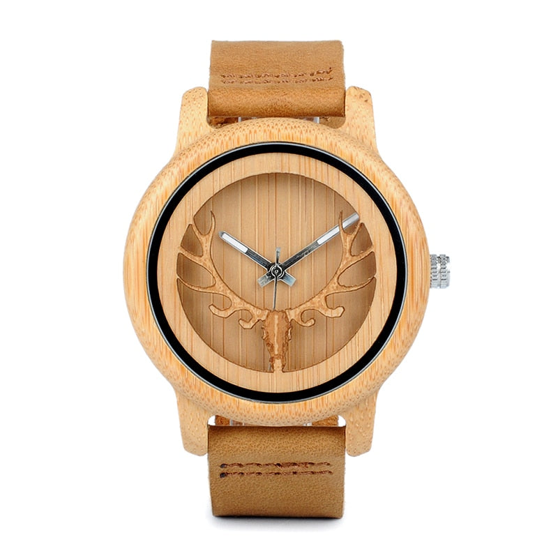 BOBO BIRD madera bamboo hombre y mujer WD Wood Bamboo Watch for Mens