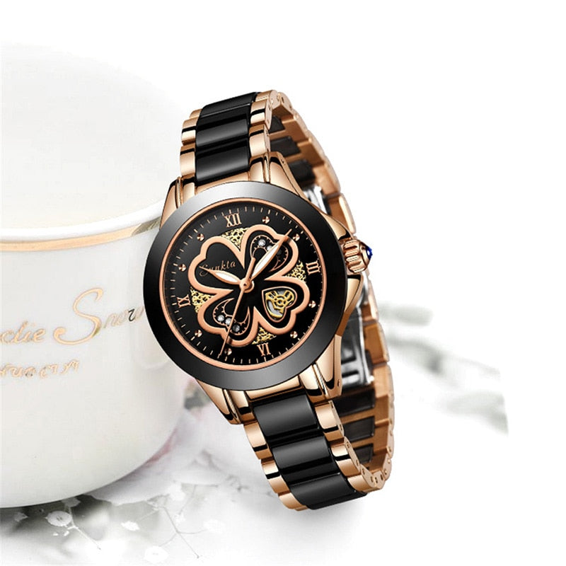 LIGE SUNKTA-Reloj de pulsera de lujo para Mujer 💦🌟✨