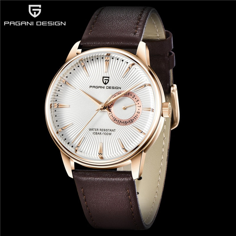 2021 PAGANI DESIGN: Reloj de cuarzo de lujo de alta gama resistente al agua para hombres. Estilo de moda casual y deportivo. Reloj militar ideal para cualquier ocasión. ¡El complemento perfecto para tu look masculino!