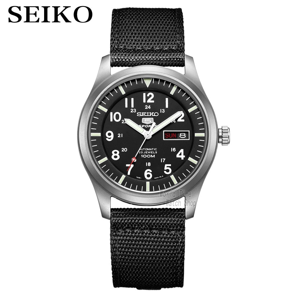 Seiko Reloj Automático para Hombre 5 - Estilo, Funcionalidad y Durabilidad en Uno  🏆
