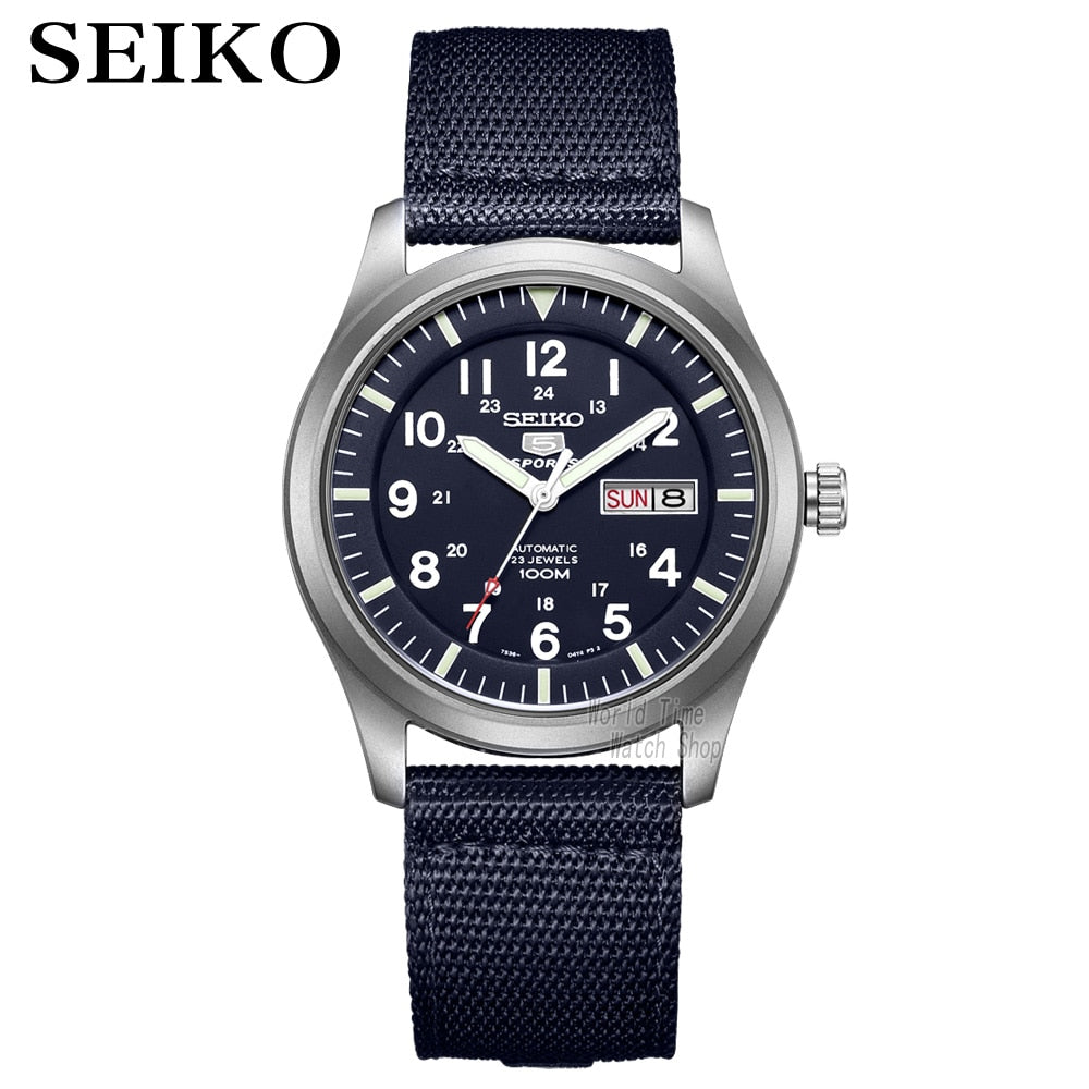 Seiko Reloj Automático para Hombre 5 - Estilo, Funcionalidad y Durabilidad en Uno  🏆