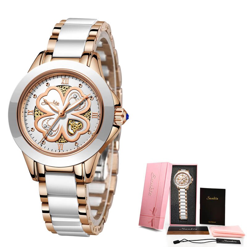 LIGE SUNKTA-Reloj de pulsera de lujo para Mujer 💦🌟✨