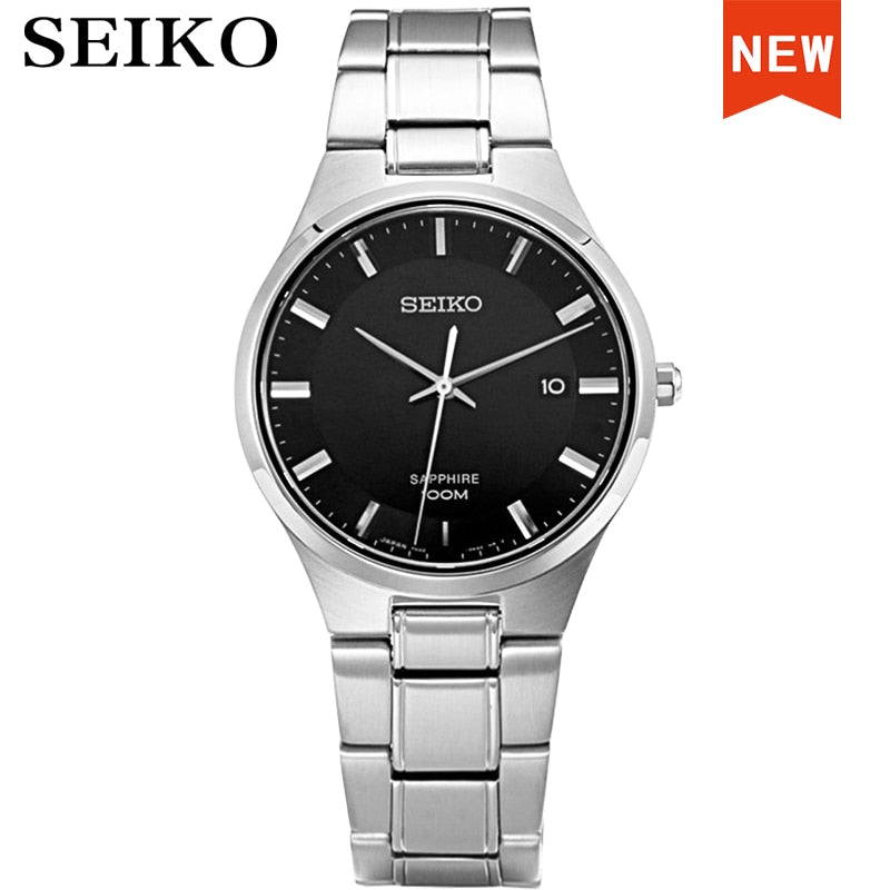 Seiko COLECCION para hombres, marca de lujo, resistente al agua, deportivo, reloj de cuarzo, reloj militar, muchos modelos Sk, SG, SS, SN