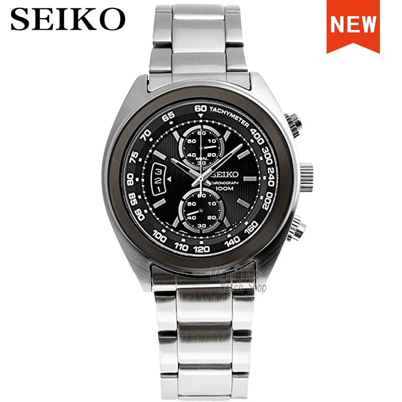 Seiko COLECCION para hombres, marca de lujo, resistente al agua, deportivo, reloj de cuarzo, reloj militar, muchos modelos Sk, SG, SS, SN