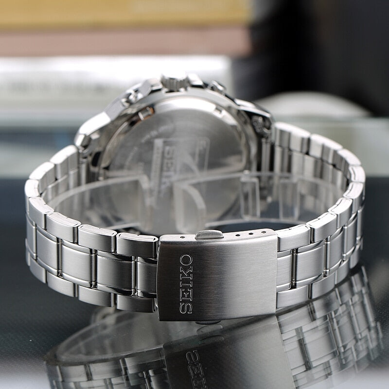 Seiko COLECCION para hombres, marca de lujo, resistente al agua, deportivo, reloj de cuarzo, reloj militar, muchos modelos Sk, SG, SS, SN