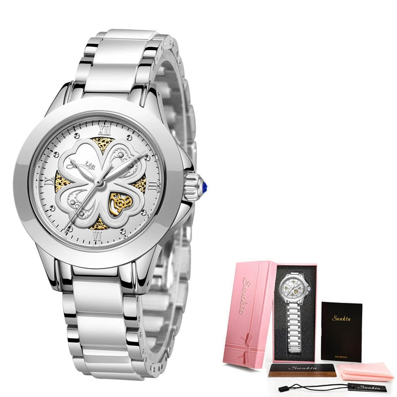 LIGE SUNKTA-Reloj de pulsera de lujo para Mujer 💦🌟✨