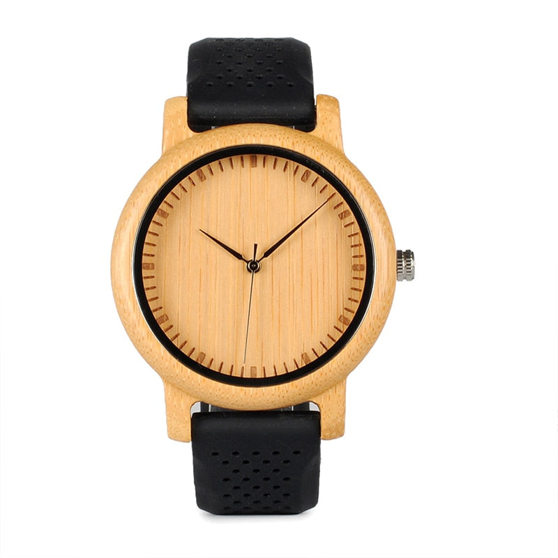 BOBO BIRD madera bamboo hombre y mujer WD Wood Bamboo Watch for Mens