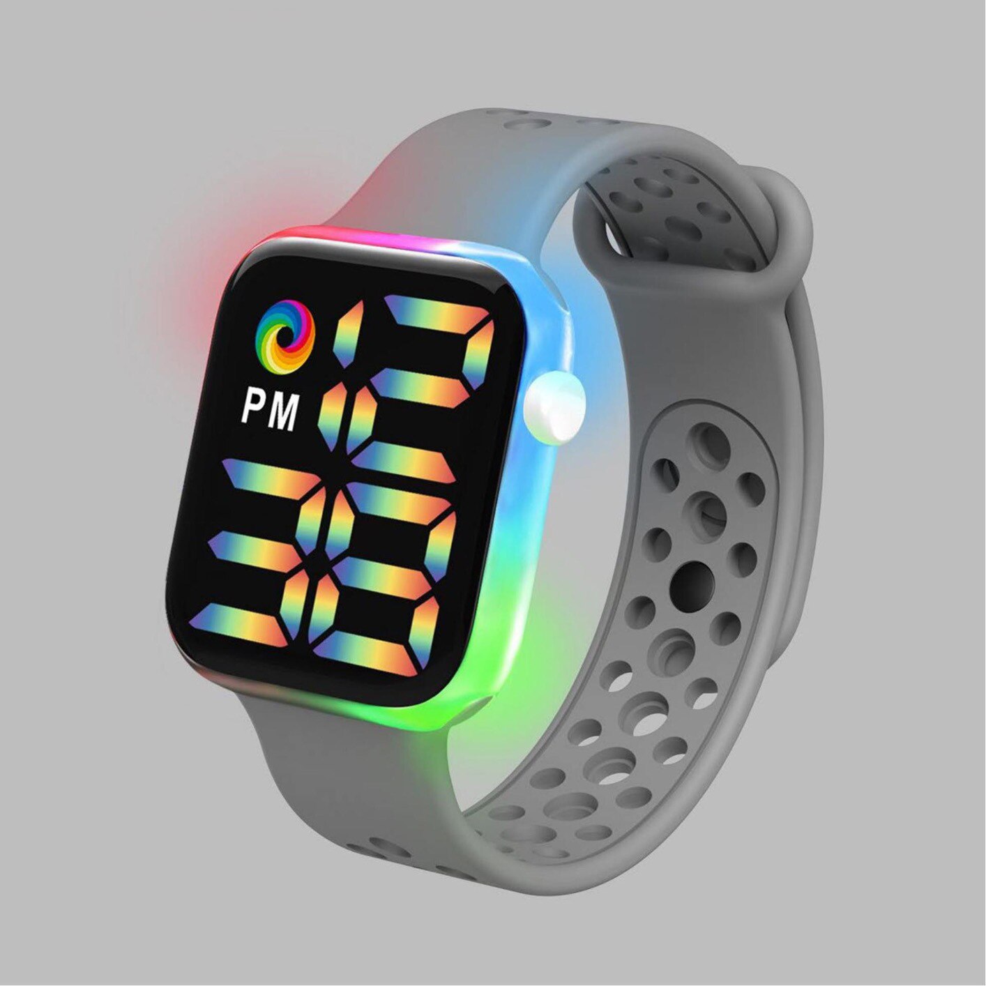 Reloj Digital de moda para niños y niñas, pulsera electrónica con pantalla LED luminosa, deportivo, nuevo