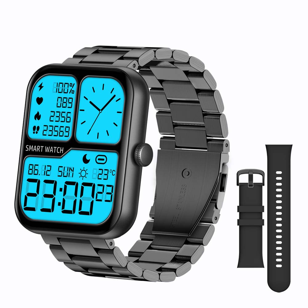 SENBONO para Hombres 💧💦 3ATM Impermeable IP68 🏊‍♂️⌚ Reloj Deportivo de 1.83 pulgadas ⌚️💪 Esferas Personalizadas 🔄💻 Smartwatch para Hombres y Mujeres ⌚️🚺 Compatible con Xiaomi, iOS y Android 📱🤝
