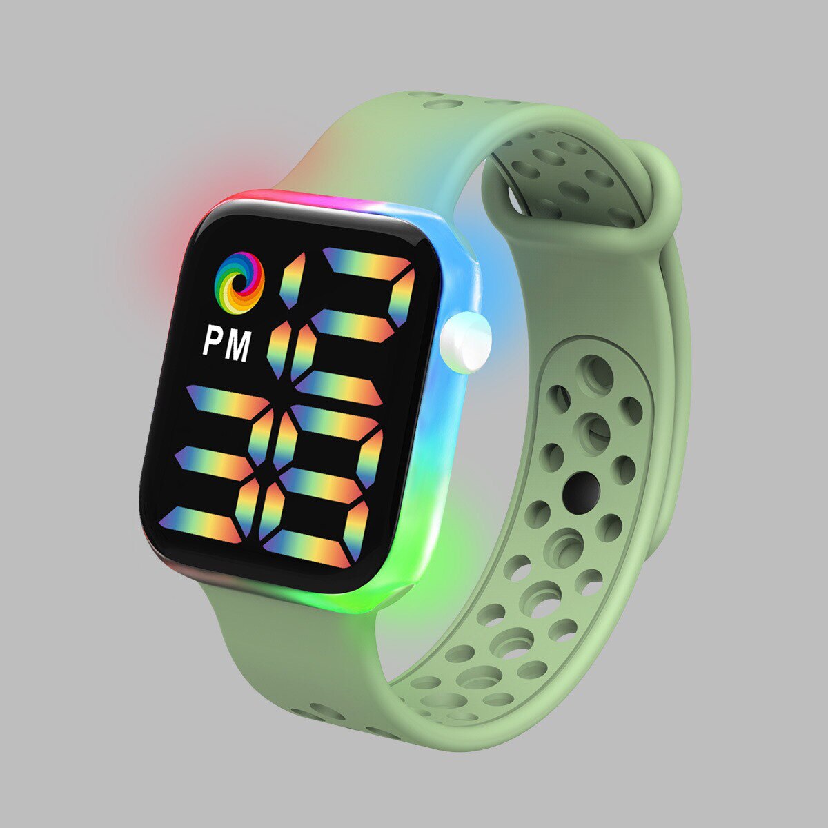 Reloj Digital de moda para niños y niñas, pulsera electrónica con pantalla LED luminosa, deportivo, nuevo