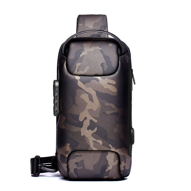 2023 🎒💼 Nuevo bolso de pecho 2023 para hombres. Impermeable, antirrobo, con carga USB. Ideal para viajes y uso diario. ¡Práctico y moderno! 🔒⚡️ #BolsoHombre #Impermeable #Antirrobo #CargaUSB #Moderno