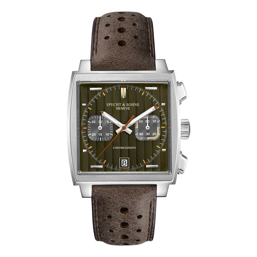 2023 Specht & Sohne Reloj de Lujo para Hombre, Cuarzo Azul, Cronógrafo VK63 Japonés, Resistente al Agua, Pulsera de Acero Inoxidable. ¡Elegancia y Precisión en tu muñeca! ⌚💎🌊