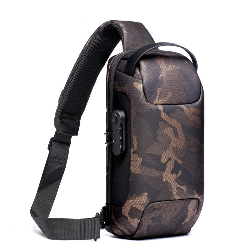 2023 🎒💼 Nuevo bolso de pecho 2023 para hombres. Impermeable, antirrobo, con carga USB. Ideal para viajes y uso diario. ¡Práctico y moderno! 🔒⚡️ #BolsoHombre #Impermeable #Antirrobo #CargaUSB #Moderno