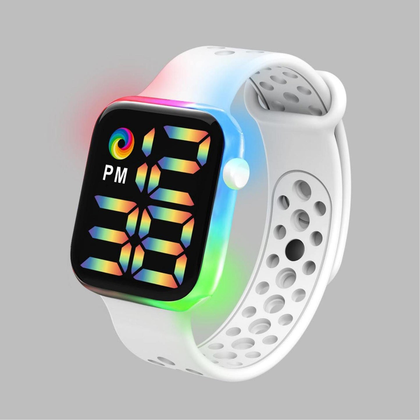 Reloj Digital electrónico con correa de silicona para hombre y Mujer, pulsera deportiva con pantalla LED. Ideal para regalar a tu novia o amiga. 💁‍♀️⌚️🎁🌟