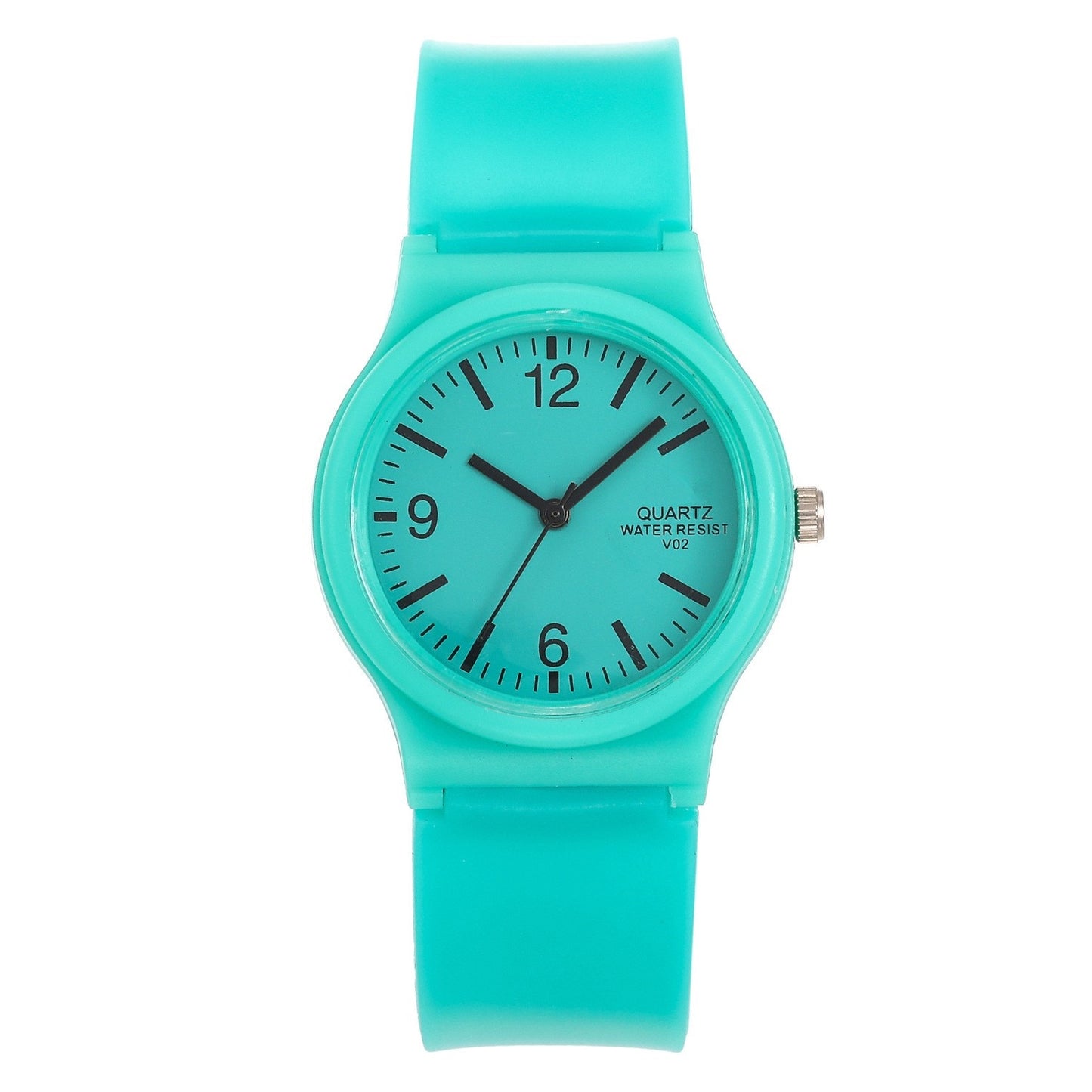 WOKAI ¡NUEVO 2021! Reloj de cuarzo casual con correa de silicona y cristales para mujeres. Disponible en TODOS LOS COLORES 🌈⌚💎 #ModaFemenina #RelojDeCuarzo 👩‍🦰💕
