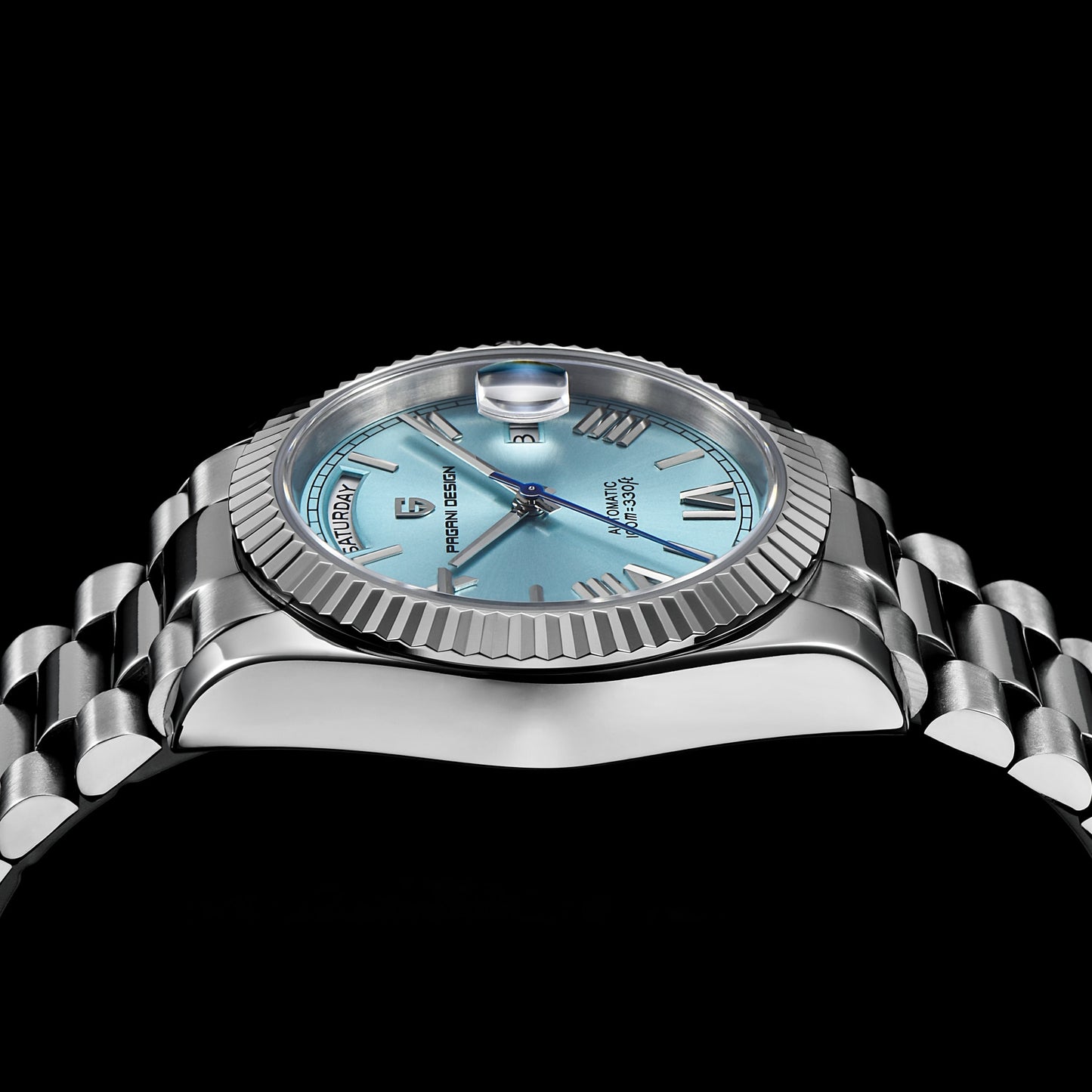 PAGANI DESIGN-reloj automático de lujo para hombre.