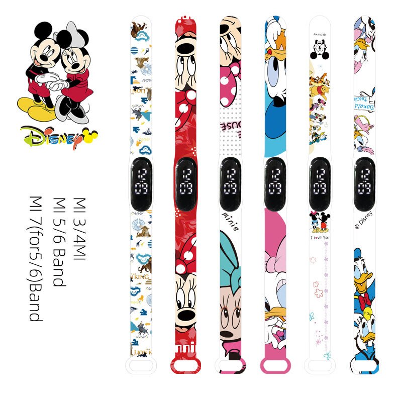 Disney 🌟 ¡Reloj para niños Disney con diseño de Mickey Mouse y Minnie Mouse! 🌟