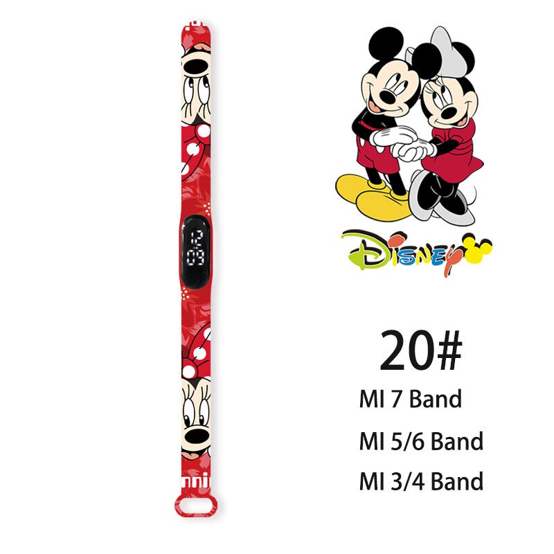 Disney 🌟 ¡Reloj para niños Disney con diseño de Mickey Mouse y Minnie Mouse! 🌟