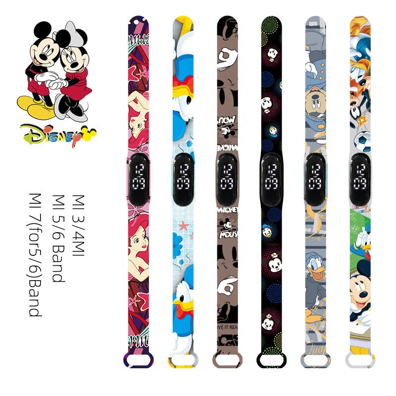 Disney 🌟 ¡Reloj para niños Disney con diseño de Mickey Mouse y Minnie Mouse! 🌟