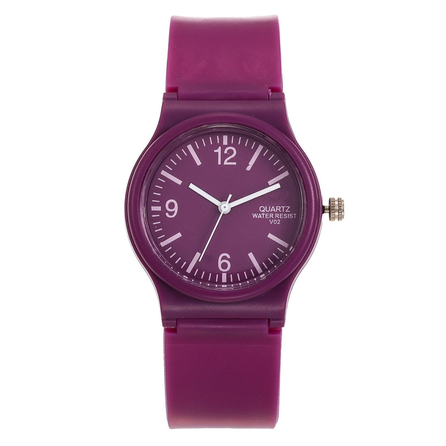 WOKAI ¡NUEVO 2021! Reloj de cuarzo casual con correa de silicona y cristales para mujeres. Disponible en TODOS LOS COLORES 🌈⌚💎 #ModaFemenina #RelojDeCuarzo 👩‍🦰💕
