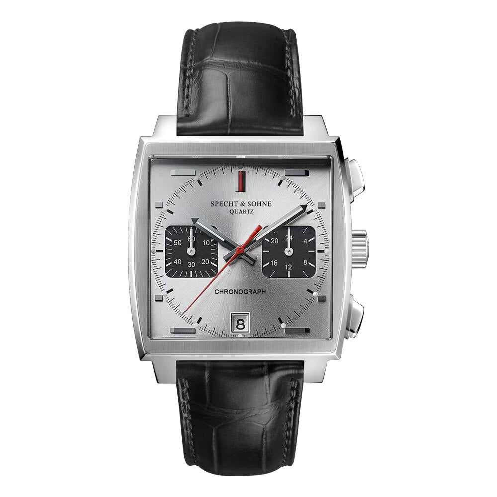 2023 Specht & Sohne Reloj de Lujo para Hombre, Cuarzo Azul, Cronógrafo VK63 Japonés, Resistente al Agua, Pulsera de Acero Inoxidable. ¡Elegancia y Precisión en tu muñeca! ⌚💎🌊